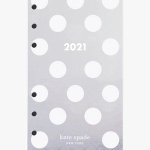Kate Spade White Dot 2021 12-month Planner Refill